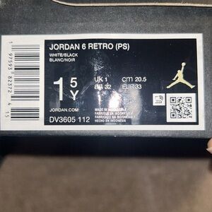 Brand New Jordan Retro 6